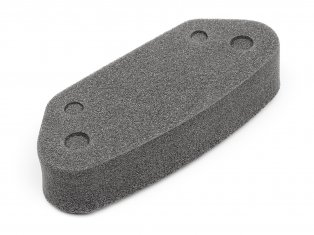 HPI 87068 - Urethane Bumper Gray (Cup Racer)