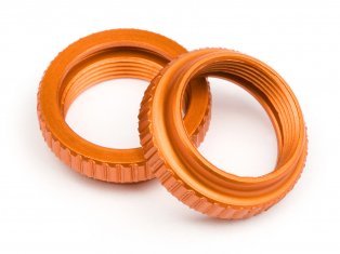 HPI 87071 - Shock Spring Adjust Nut 4pcs (Cup Racer)
