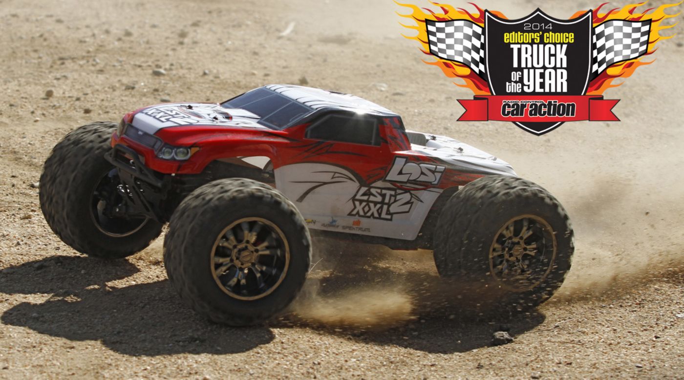 Losi LOS04002 - 1/8 LST XXL-2 4WD Gas Monster Truck RTR with AVC™ Technology 