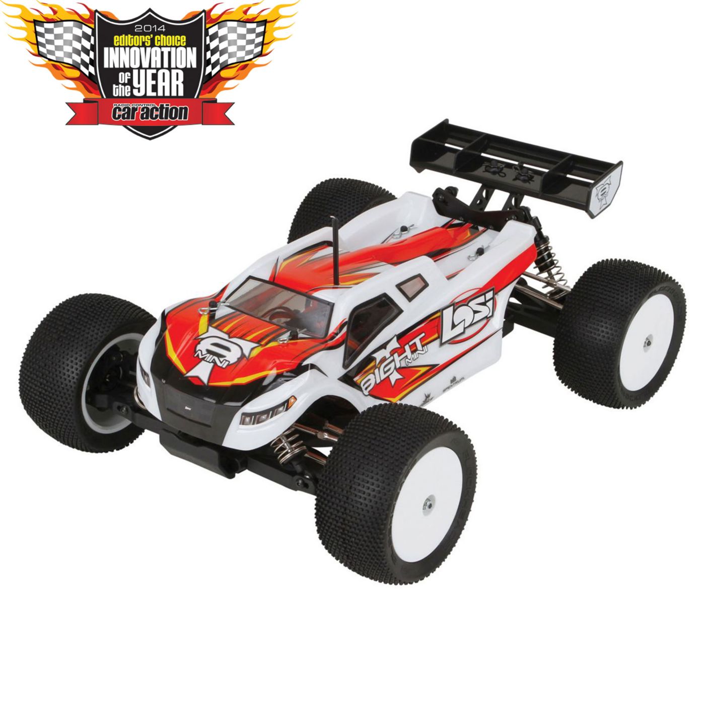 Losi LOS01000 - 1/14 Mini 8IGHT-T Truggy 4WD RTR with AVC™ Technology