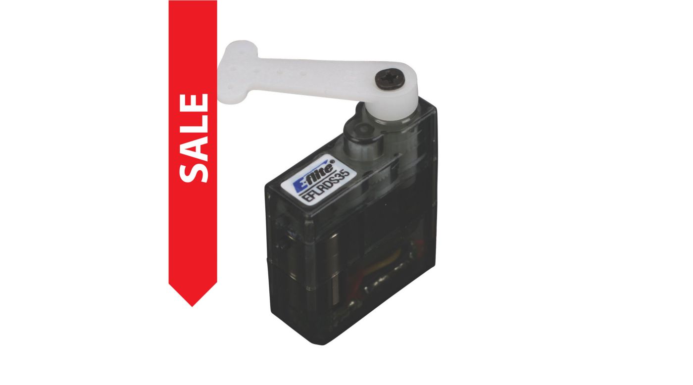E-Flite EFLRDS35 - 3.5-Gram DS35 Digital Super Sub-Micro Servo