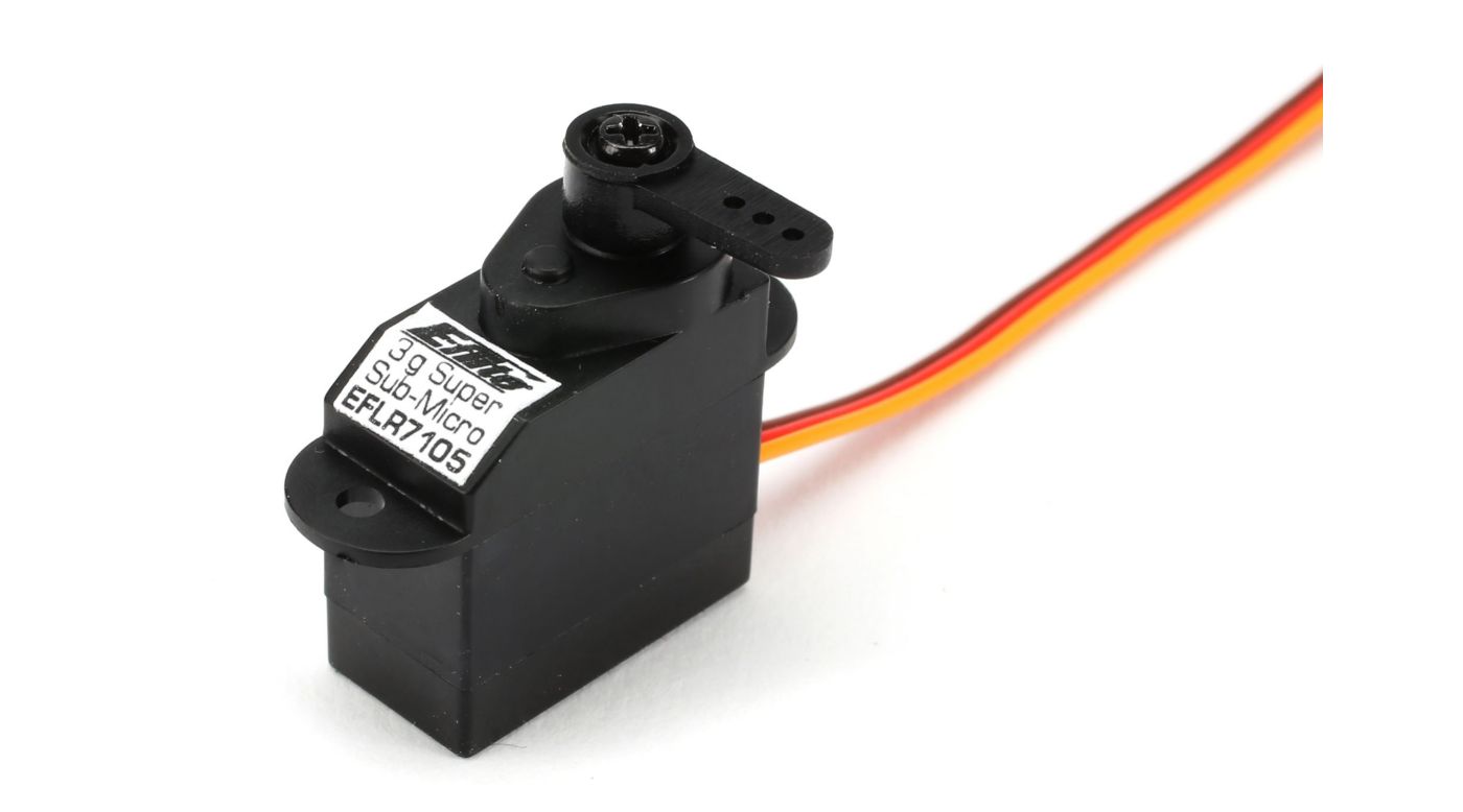 E-Flite EFLR7105 - 3-Gram Super Sub-Micro Servo