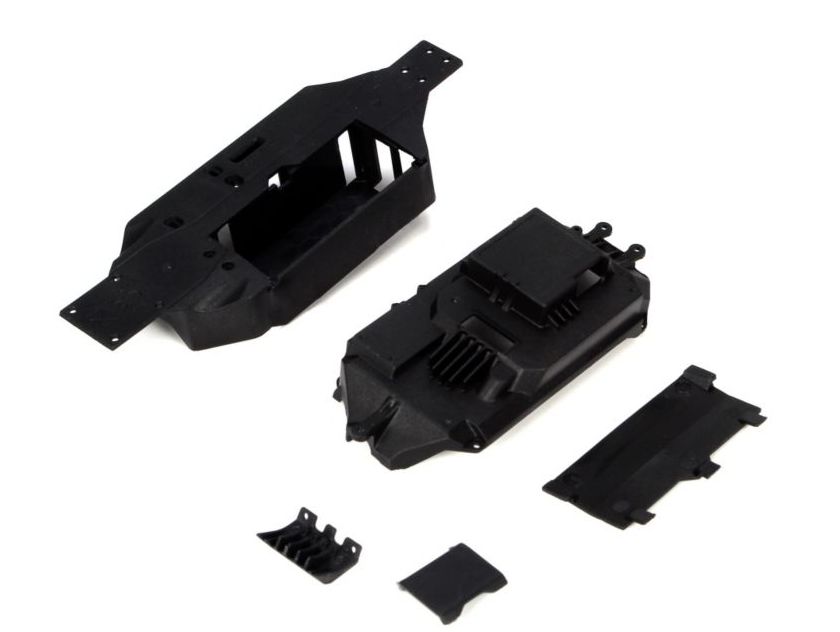 Losi LOSB1750 - Chassis & Bumper Set (Micro Truggy)