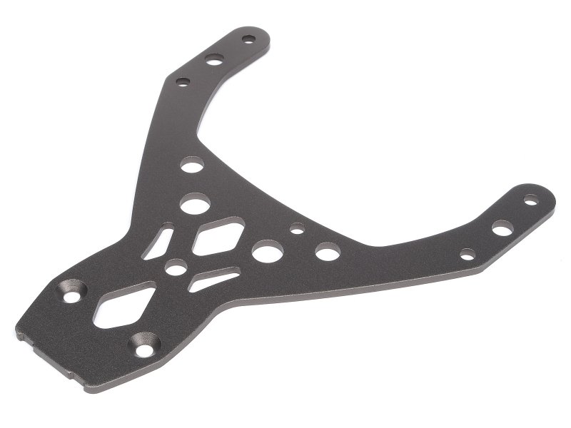 HPI 102170 - Front Upper Plate, Gunmetal (Baja 5B 2.0)