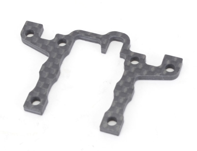 Schumacher U4593 - Graphite Front Diff Retainer (Mi5evo)