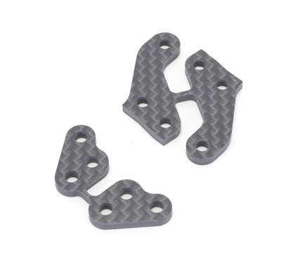 Schumacher U4536 - C/F Steering Arm & Rear Hub Arm (Mi5evo)