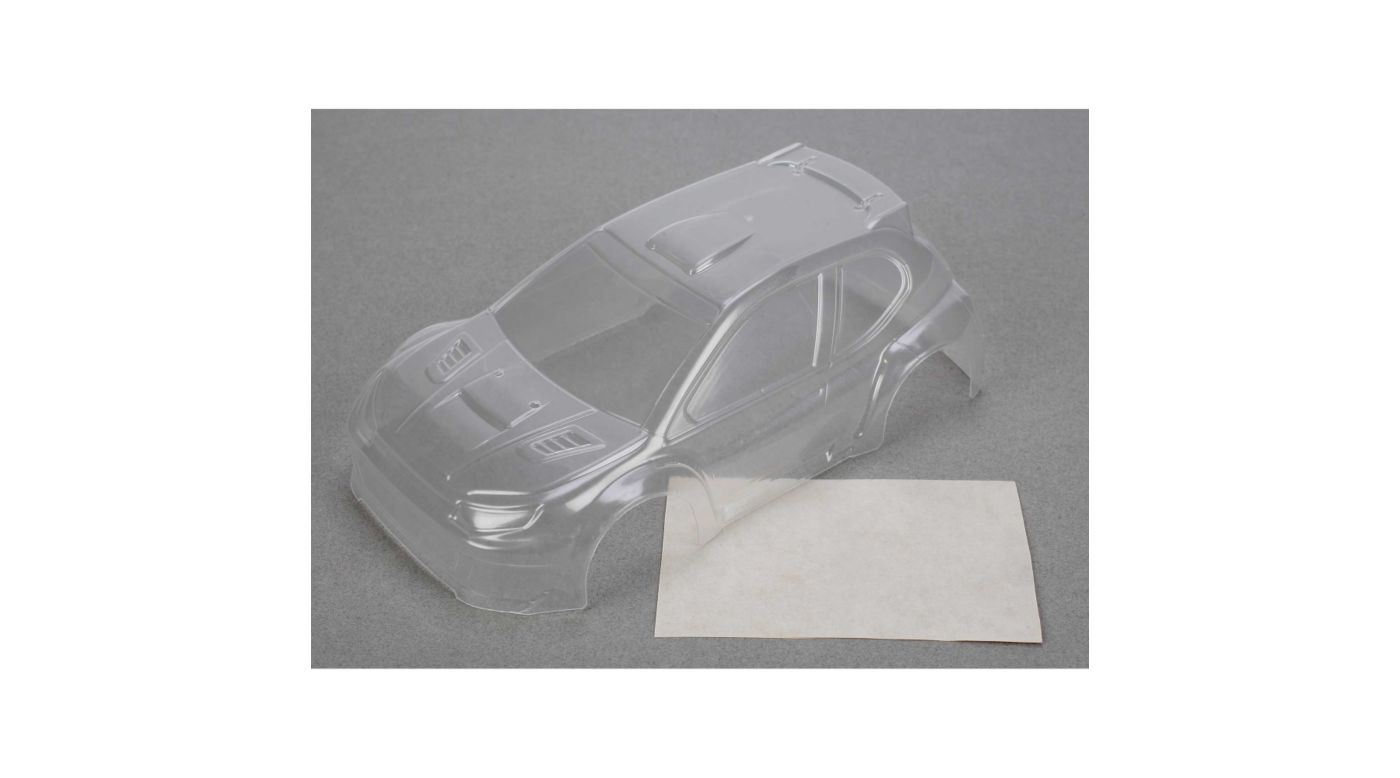 Losi LOSB1785 - Micro Rally Body, Clear