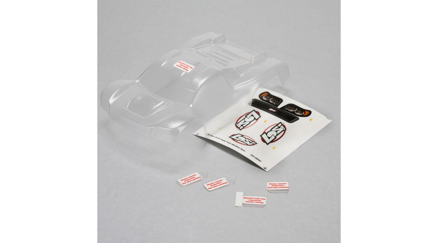 Losi LOS40000 - 1/24 Micro SCTE Clear Body Set 