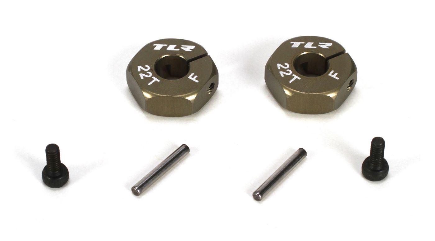 TLR TLR2941 - Front Hex, Aluminum (22T)