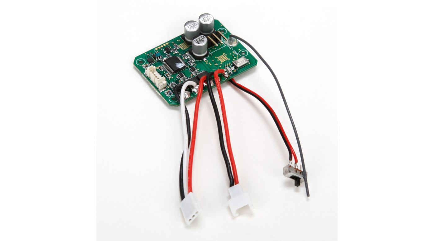 Spektrum SPMSR210BL - Replacement Rx:SR210BL Mic DSMR Rx/BL ESC