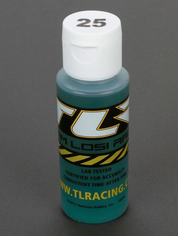 TLR TLR74004 - Silicone Shock Oil, 25wt, 2oz