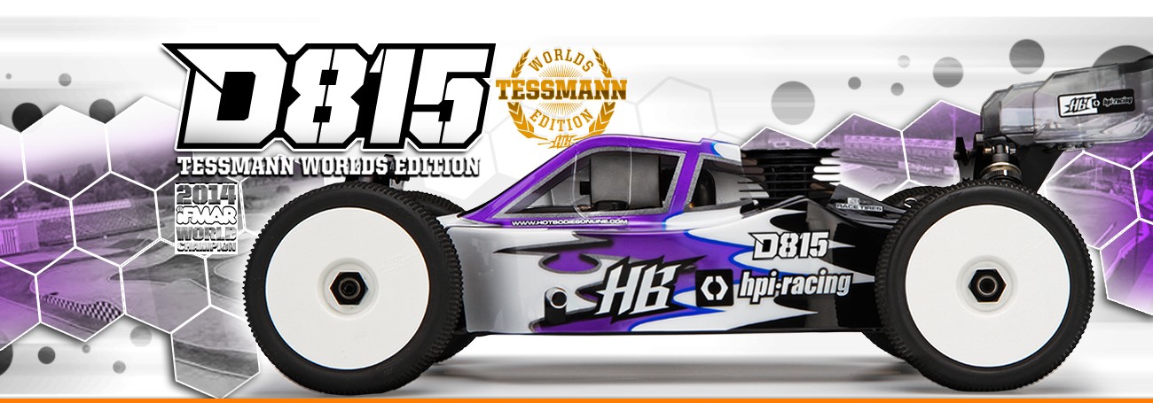 HPI 114615 - D815 Ty Tessmann Worlds Edition