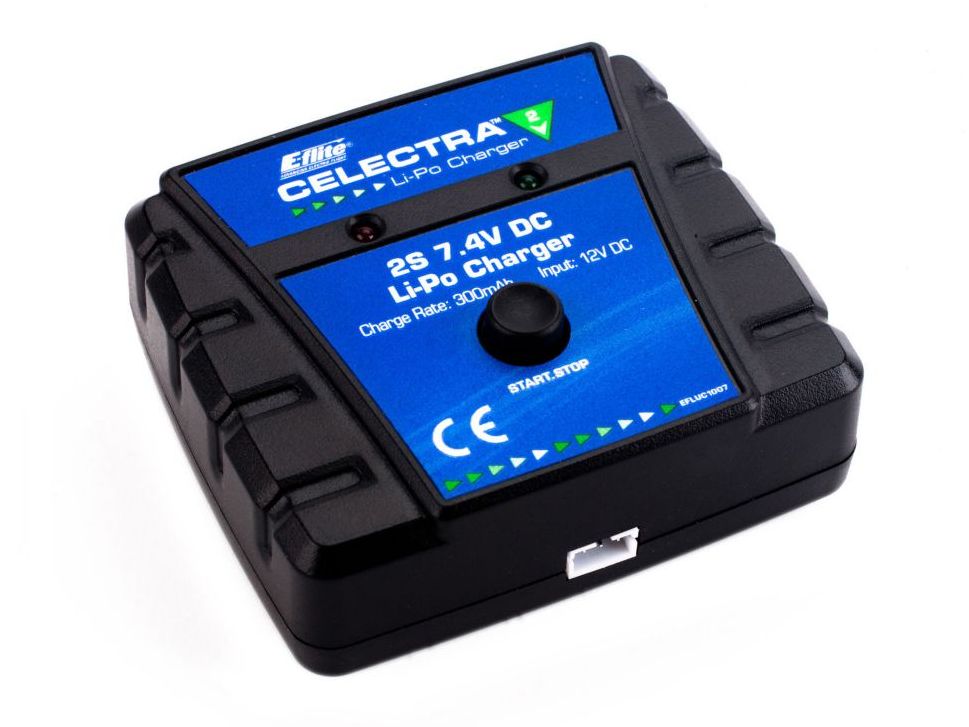 E-Flite EFLUC1007 - Celectra 2S 7.4V DC Li-Po Charger (power supply required)