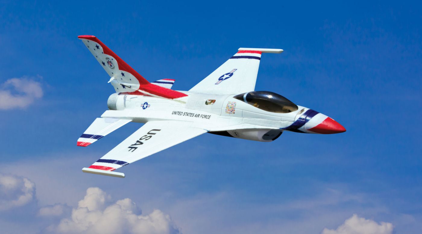 E-Flite EFLU2850 - UMX™ F-16 BNF Basic