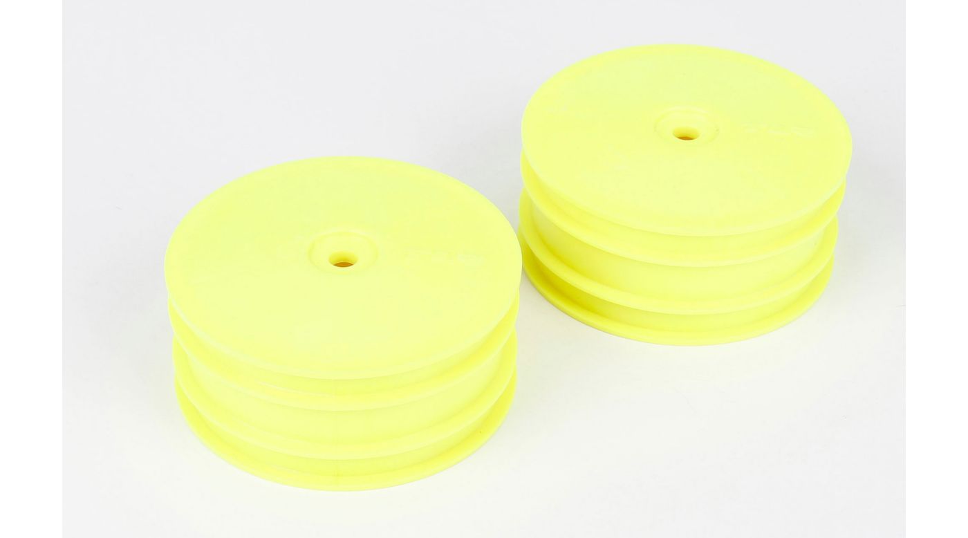 TLR TLR43004 - Front Wheel, Yellow (22-4)