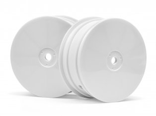 HPI 112771 - 1/10 Buggy Front Wheel White (D413)