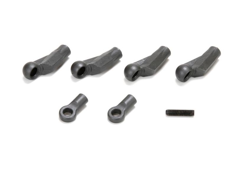 TLR 231029 - Steering Link and Andgled Ball Cups (22/2.0/T/SCT)