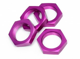 HPI 86468 - Wheel Nut 24mm (Purple/4pcs) *DISCONTINUED*