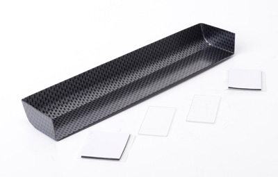 Schumacher U5121 - Touring Car Wing + 2 End Plates - Carbon