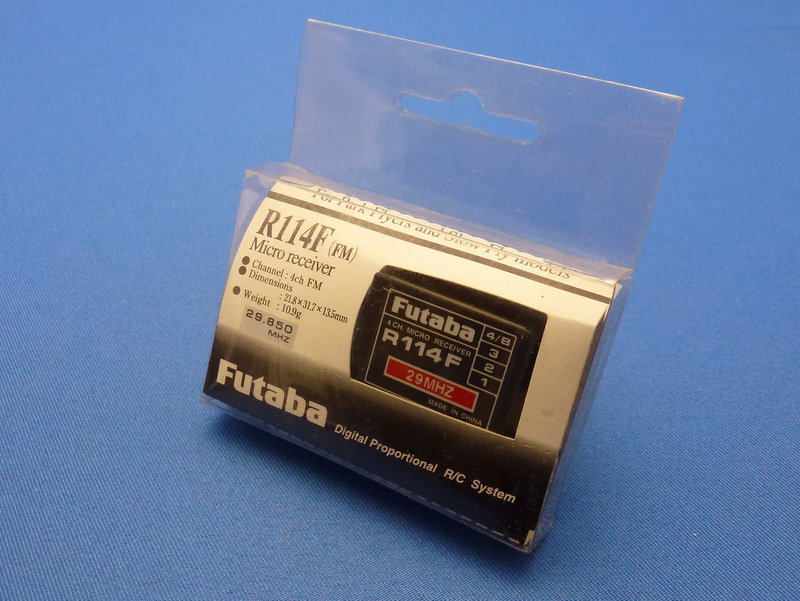 Futaba R114F-29 - FM29.850 4-Channel Micro Receiver