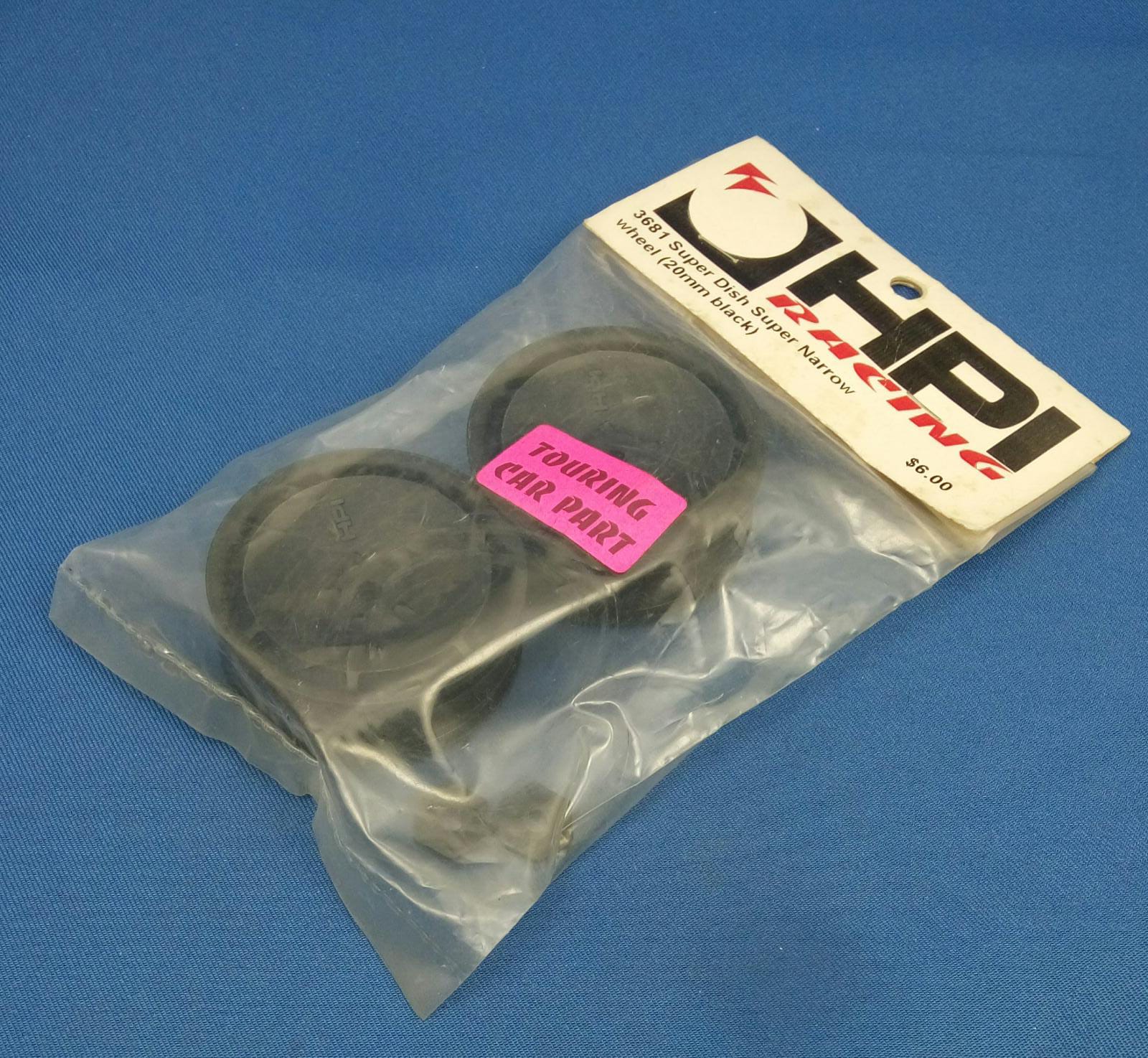 HPI 3681 - 20mm Super Dish Super Narrow Wheel Black