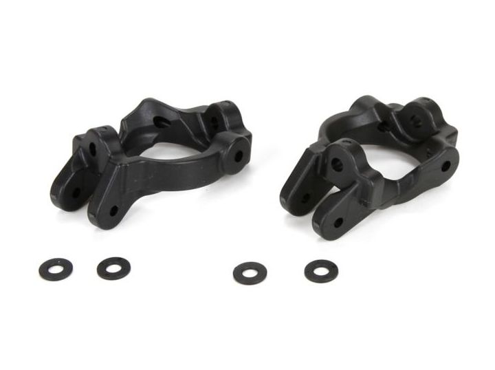 TLR 244023 - Front Spindle Carrier Set, 15 Degree (8IGHT 4.0)