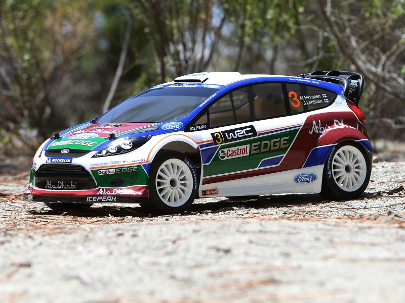 HPI 107401 - 2011 FIESTA RS WRC FORD ABU DHABI WRT TEAM BODY