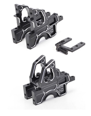 Schumacher U4616 - Alloy Upper Rear Trans Housing V2 (KF, K1, Aero)