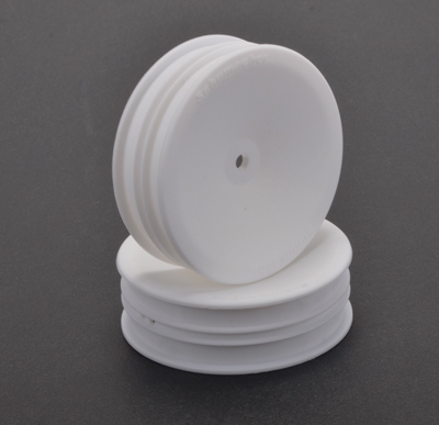 Schumacher U4661 - Wheel; Hex - Slim - 2WD - White