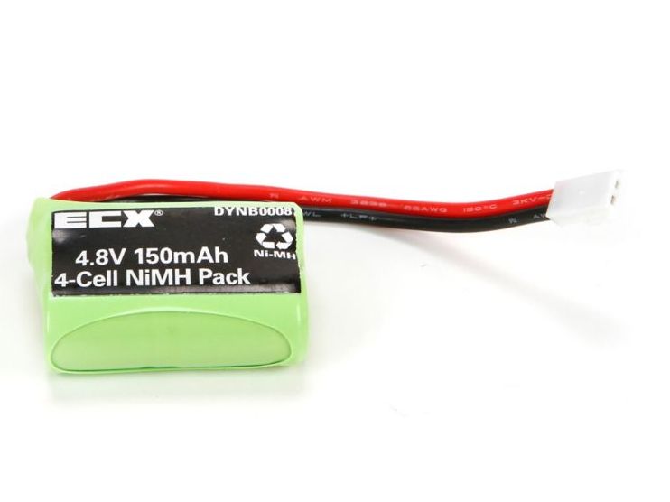 Dynamite DYNB0008 - 4.8V 150mAh NiMH Pack (1/24 4WD Temper)