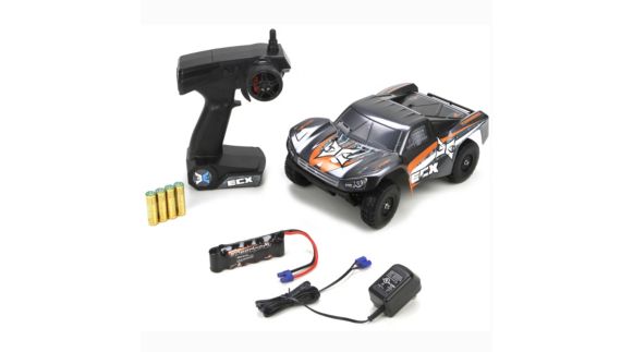 ECX ECX01001T1 - 1/18 Torment 4WD Short Course Truck RTR, Gray/Orange 
