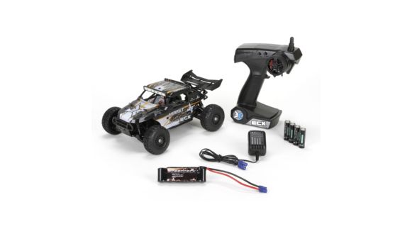 ECX ECX01005T1 - 1/18 Roost 4WD Desert Buggy RTR, Black/Orange