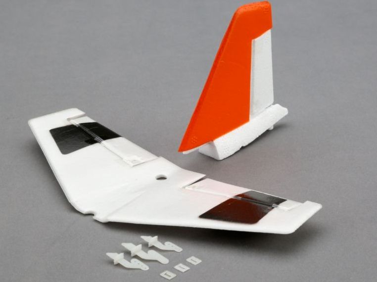 E-Flite EFLU4360 - Tail Set with Accessories (UMX Habu S)