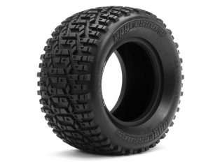 HPI 4892 - Aggressors Tire S Compound 139X74mm/2pcs  (Hellfire/For use with 83x56mm wheels only)