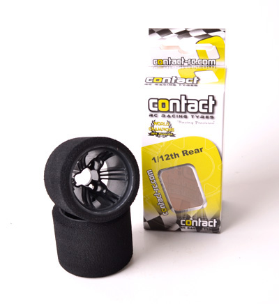 Contact JT32RJ - Foam Tyres - 1/12 Rear Magenta 32Sh J Compound