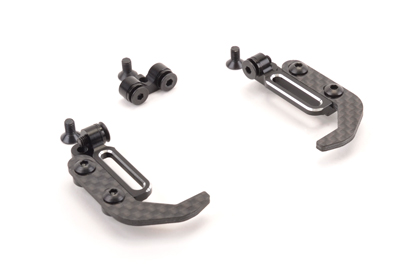 Schumacher U4867 - Adjustable Lipo Mounting Set (Mi6)