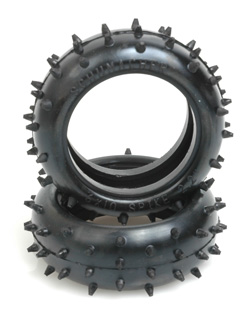 Schumacher U6595 - Full Spike - Front Tyres- Yellow - 2.2