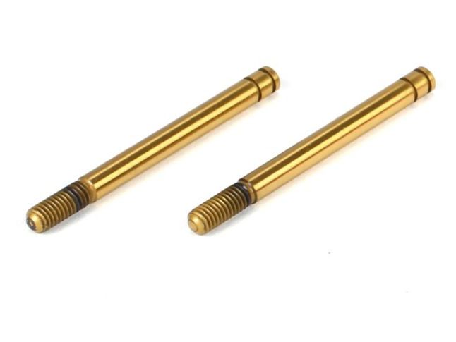 Losi LOSB1938 - Front Shock Shaft Set, TiNi (Mini 8IGHT)