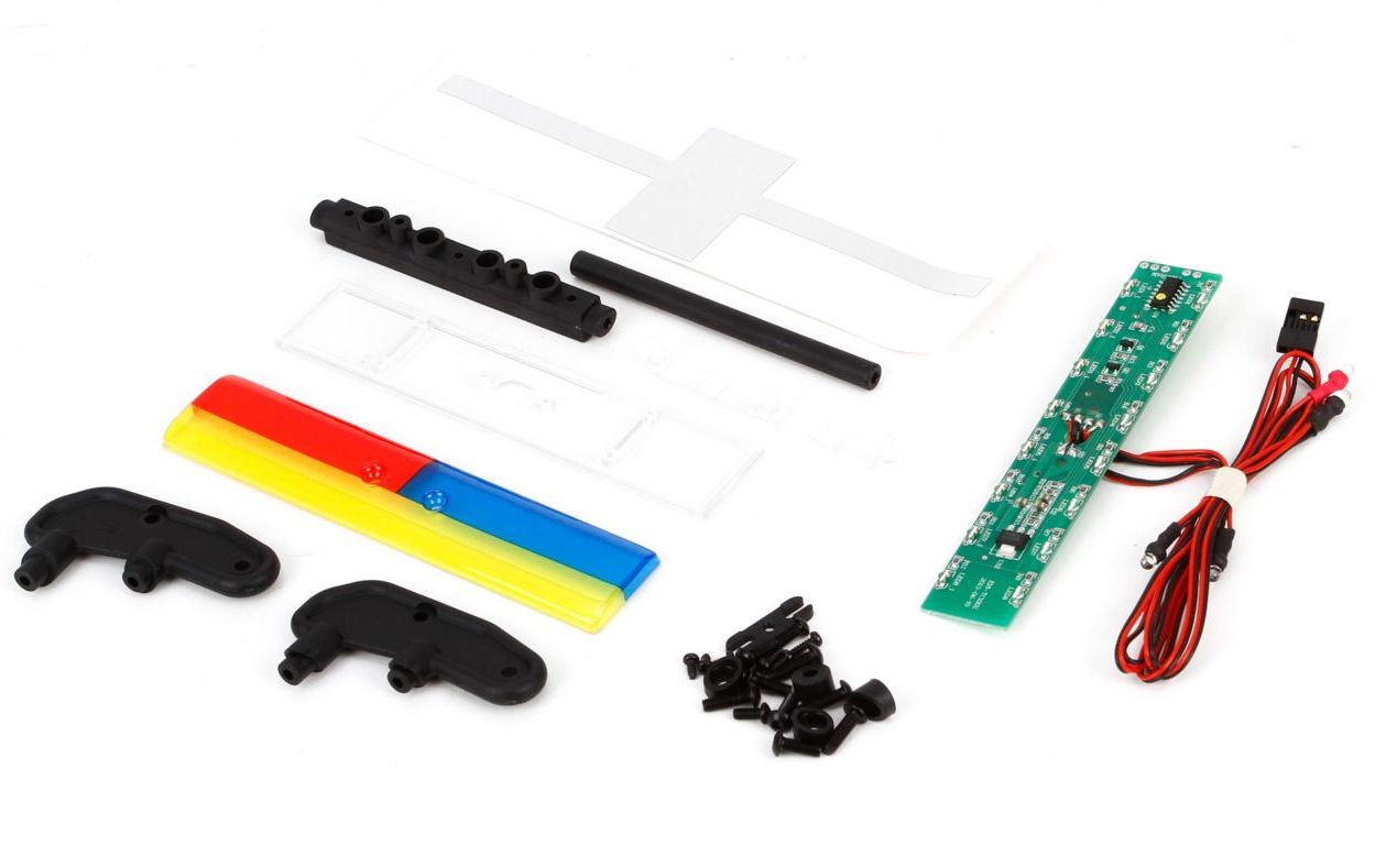 Vaterra VTR230019 - CHP LED Roof Light Set With Light Bar and Front Push Bar