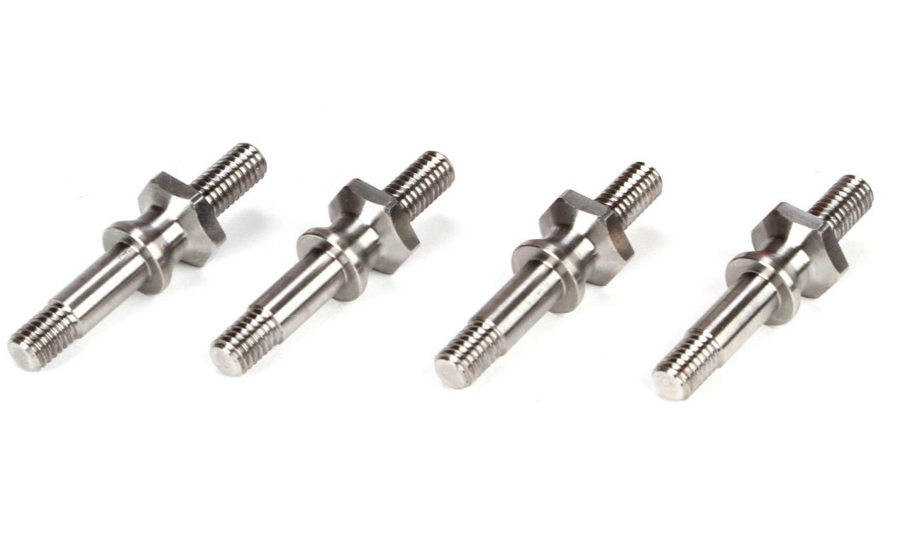 Losi LOSB2860 - Upper Shock Mounts Titanium (5IVE-T, MINI WRC)