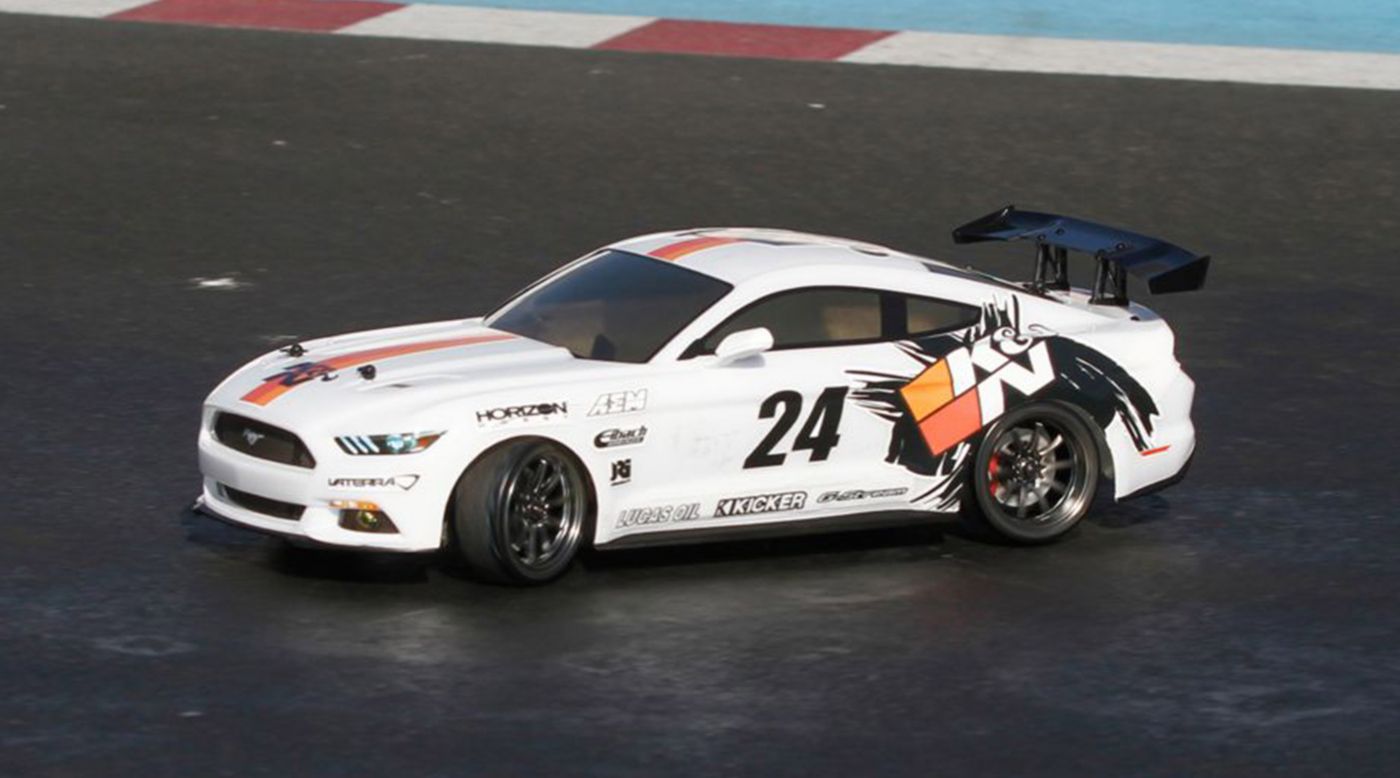 Vaterra VTR03091 - 1/10 2015 K&N Ford Mustang GT V100 Drift RTR 