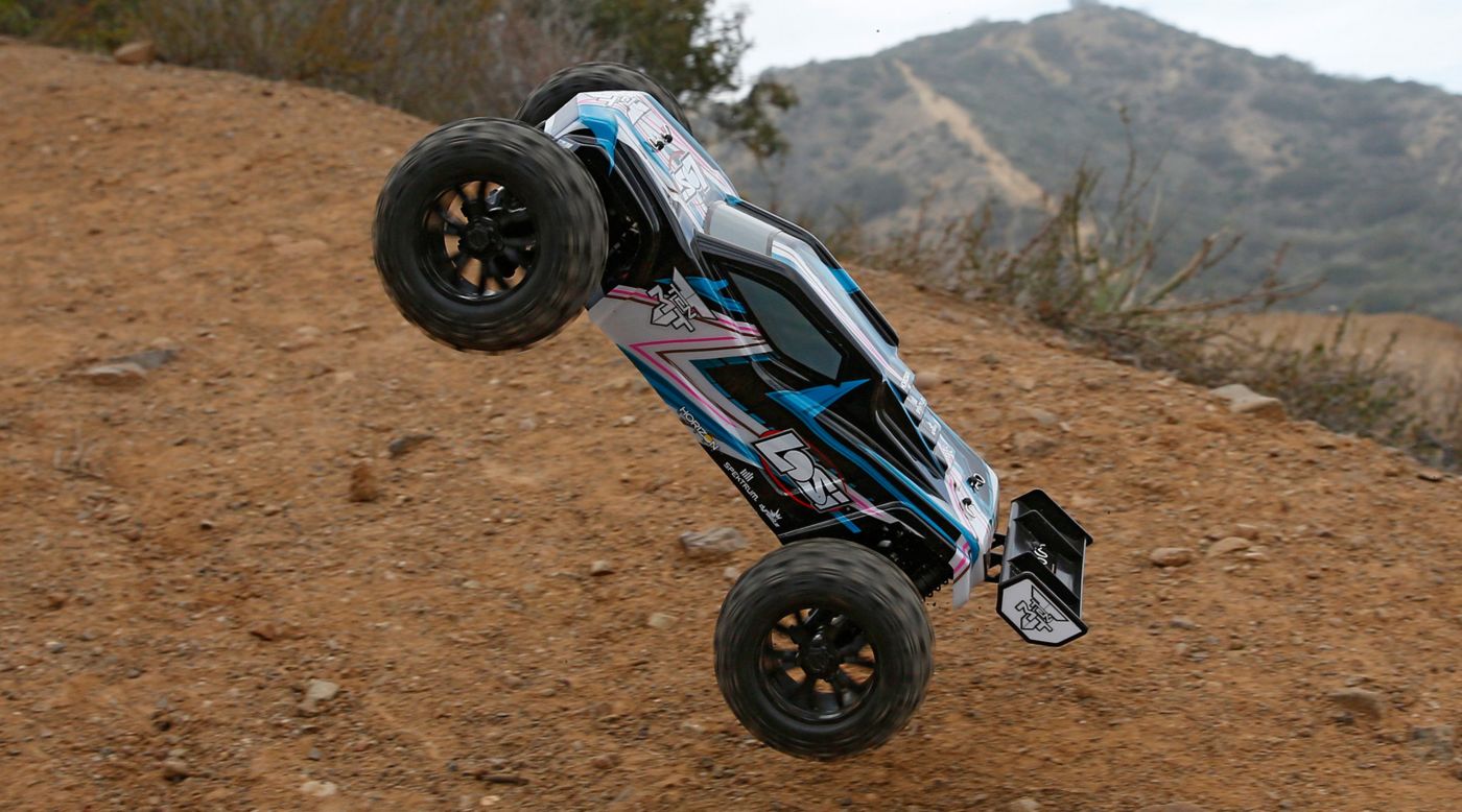 Losi LOS03006T1 - 1/10 TEN-MT 4WD RTR with AVC®, Blue