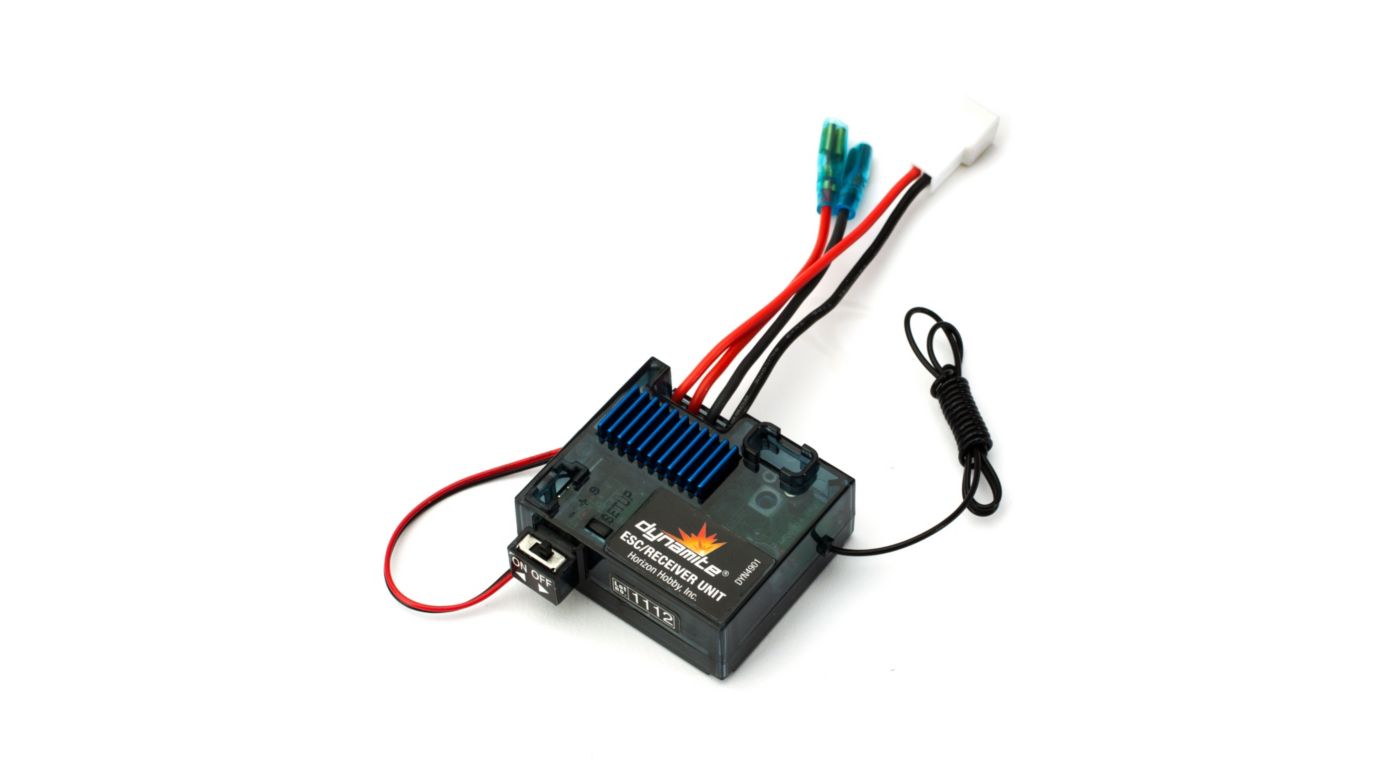 Dynamite DYN4901 - Tazer ESC/Receiver Unit (Mini Car)