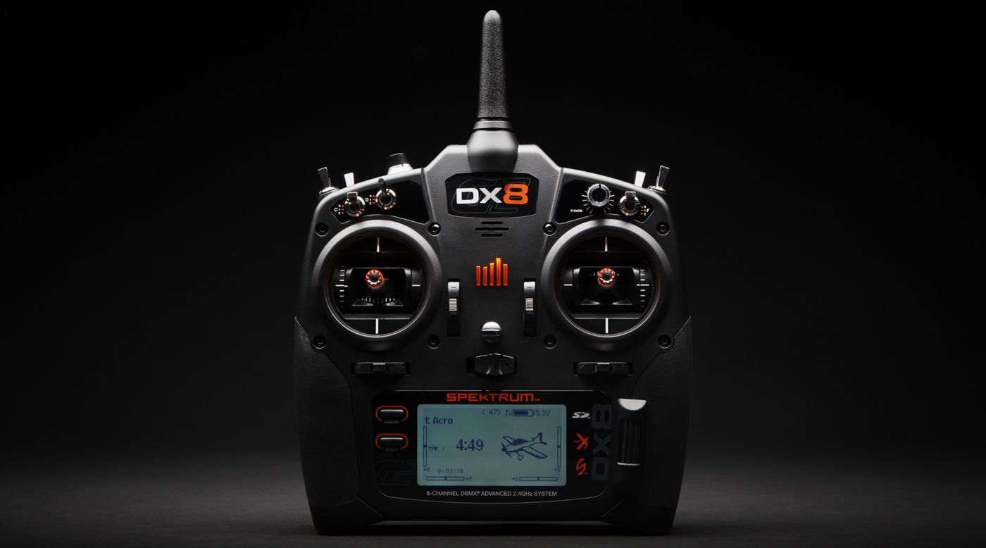 Spektrum SPMR8000 - DX8 Gen 2 DSMX® 8-Channel Transmitter, Mode 2