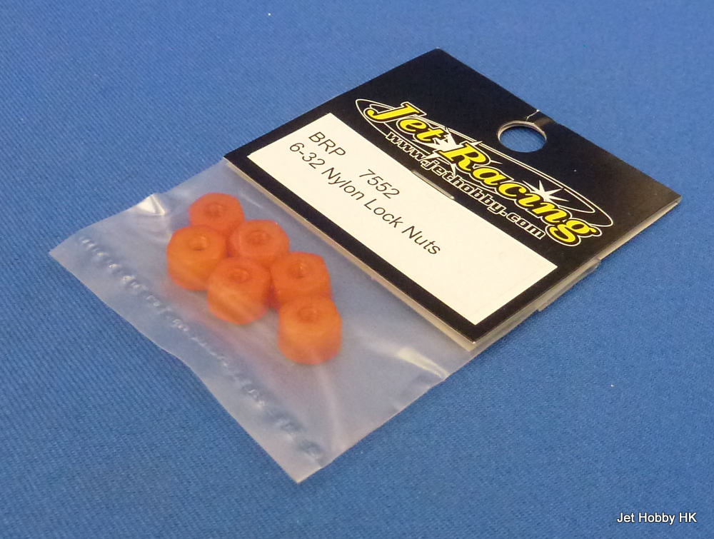 BRP 7552 - 6-32 Nylon Lock Nuts