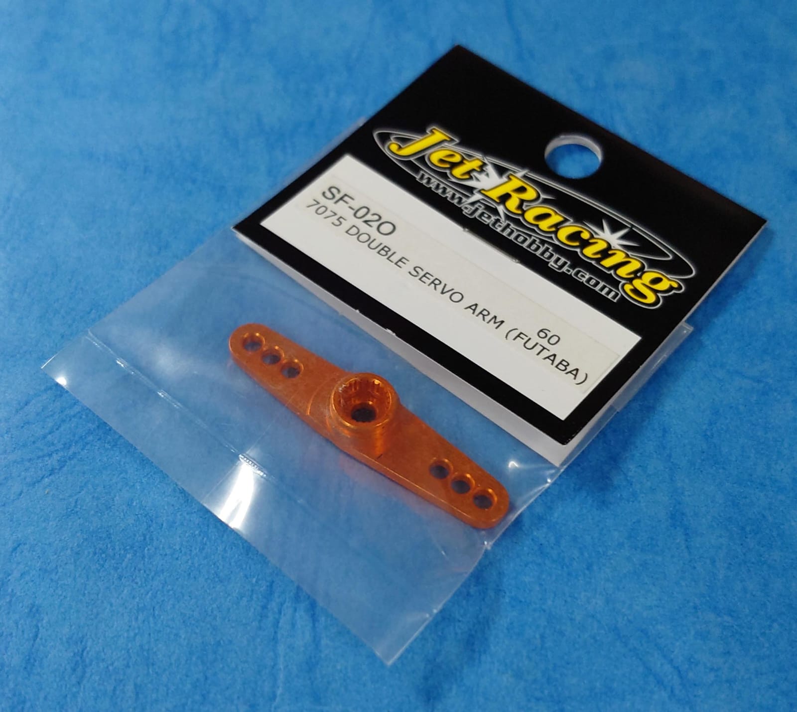 Jet Racing SF-02O - 7075 Double Servo Arm (Futaba)