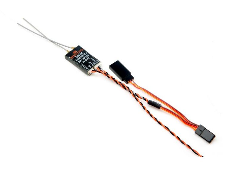 Spektrum SPM4649T - DSMX Quad Race Serial Receiver with Telemetry