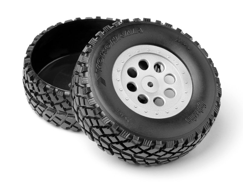 HPI 103773 - Plastic Truck Bed Tires (Mini-Trophy)