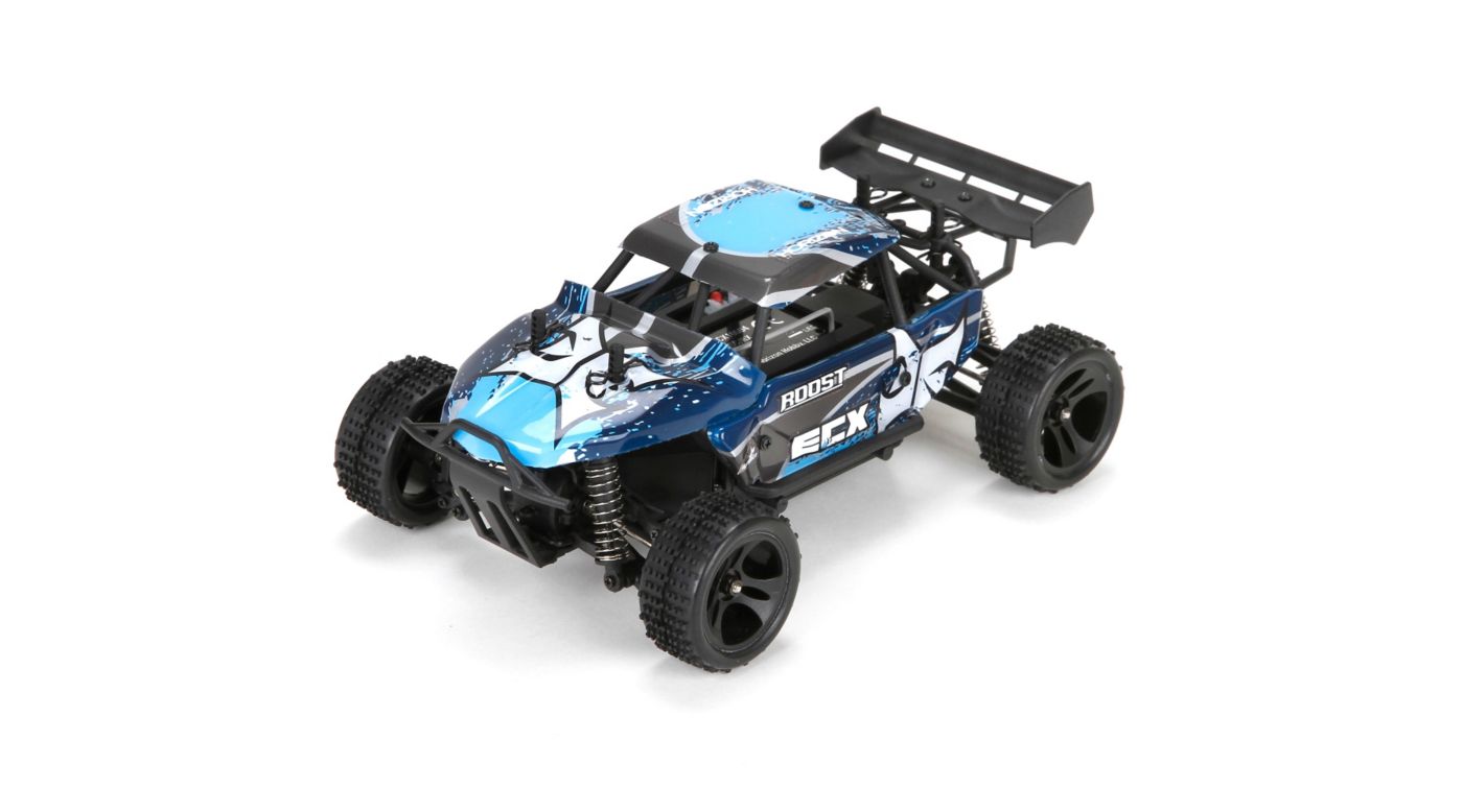ECX ECX00015T1 - 1/24 Roost 4WD Desert Buggy RTR, Blue/Grey