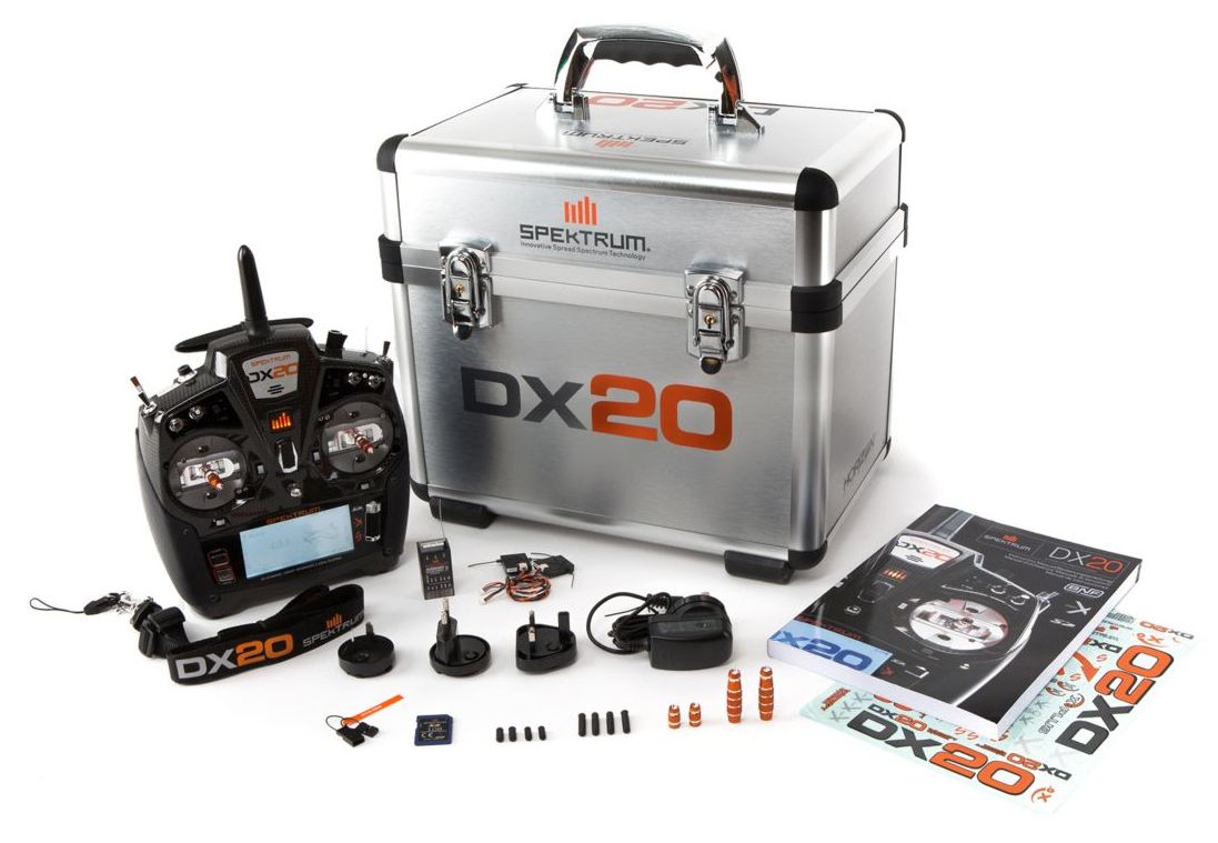 Spektrum SPM20000 - DX20 20-Channel DSMX Transmitter with AR9020, Mode 2